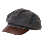 Harlington Vintage Denim Newsboy Cap