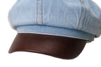 Harlington Vintage Denim Newsboy Cap