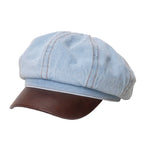 Harlington Vintage Denim Newsboy Cap
