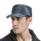 Harold Genuine Leather Army Cap