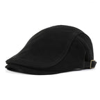 Hartford Genuine Leather Duckbill Flat Cap