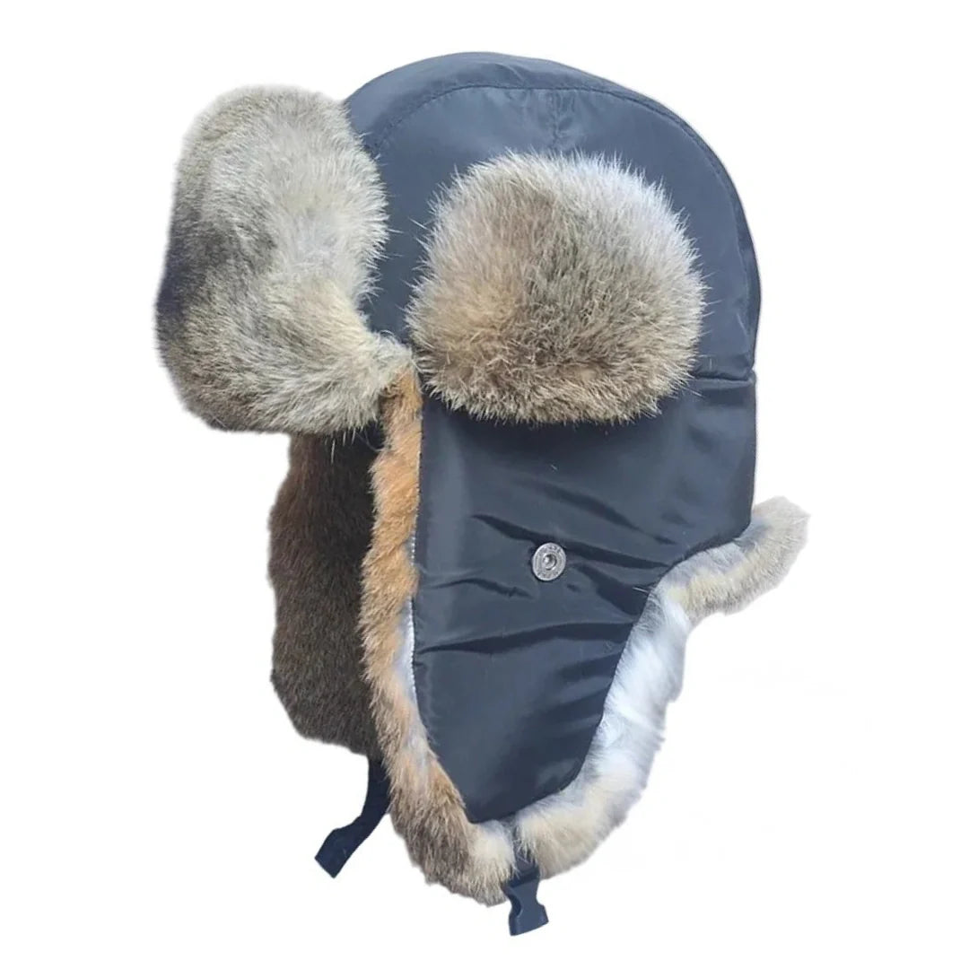 Hastings Winter Fur Trapper Bomber Hat