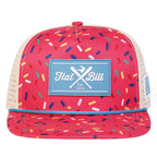 Hat Bill Birthday Cake Trucker Snapback Cap