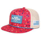 Hat Bill Birthday Cake Trucker Snapback Cap
