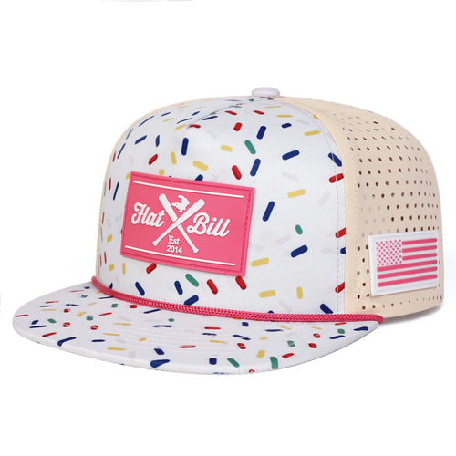 White Birthday Cake Snapback