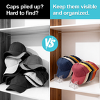 Acrylic Hat Organizer For Baseball Caps