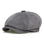 Hayton Suede Newsboy Cap