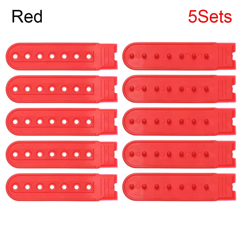 5 Sets 7-Hole Hat Strap Buckles – Baseball Cap Repair