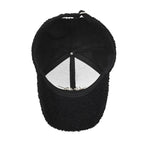 Heart Winter Cotton Fur Baseball Cap