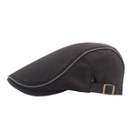 Hendricks Plain Cotton Flat Cap