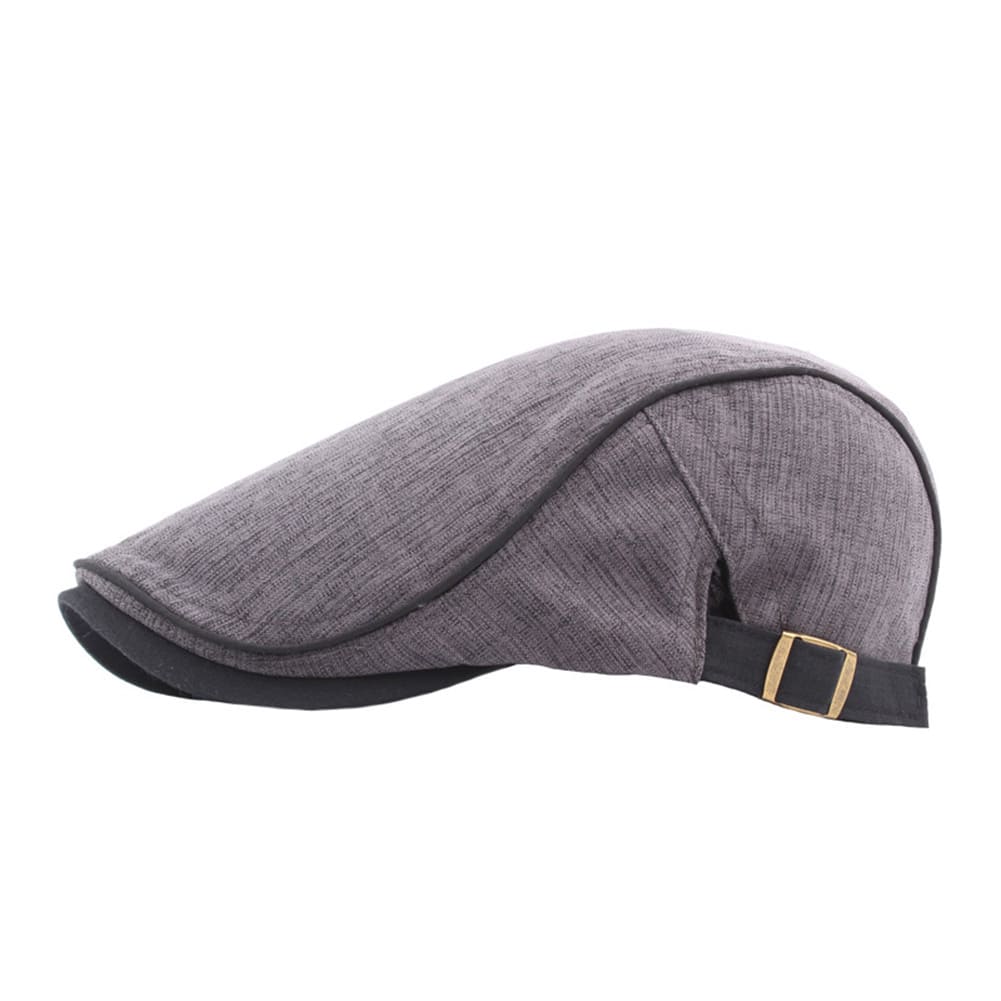 Hendricks Plain Cotton Flat Cap