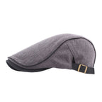 Hendricks Plain Cotton Flat Cap