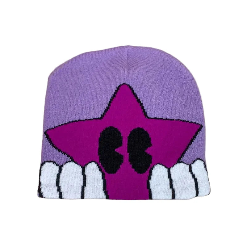 Hidden Star Cartoon Beanie