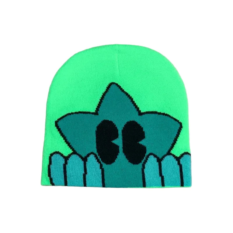 Hidden Star Cartoon Beanie