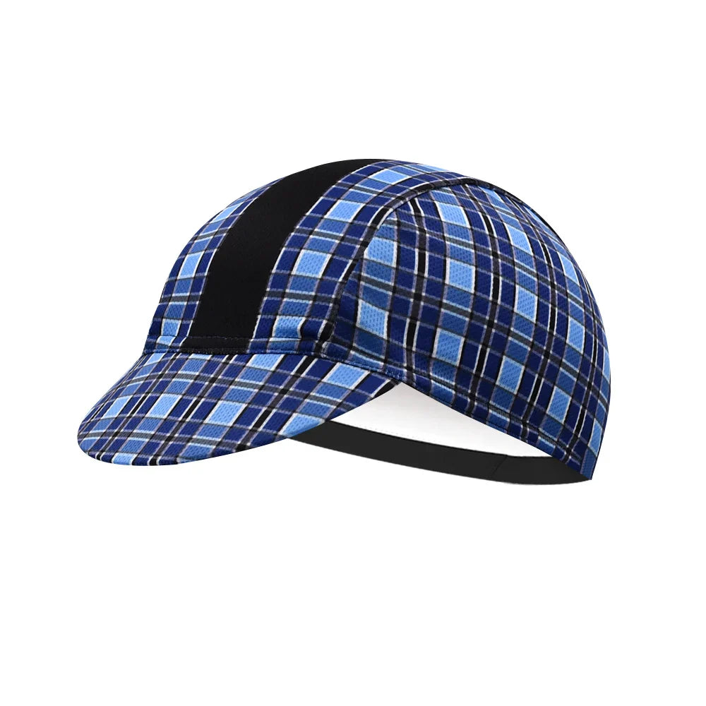 Hinault Tartan Cycling Cap