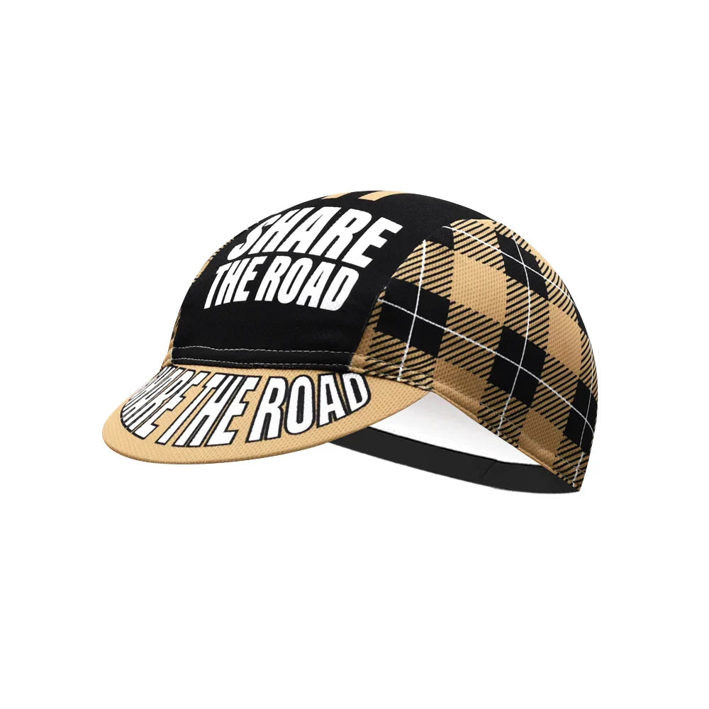 Hinault Tartan Cycling Cap