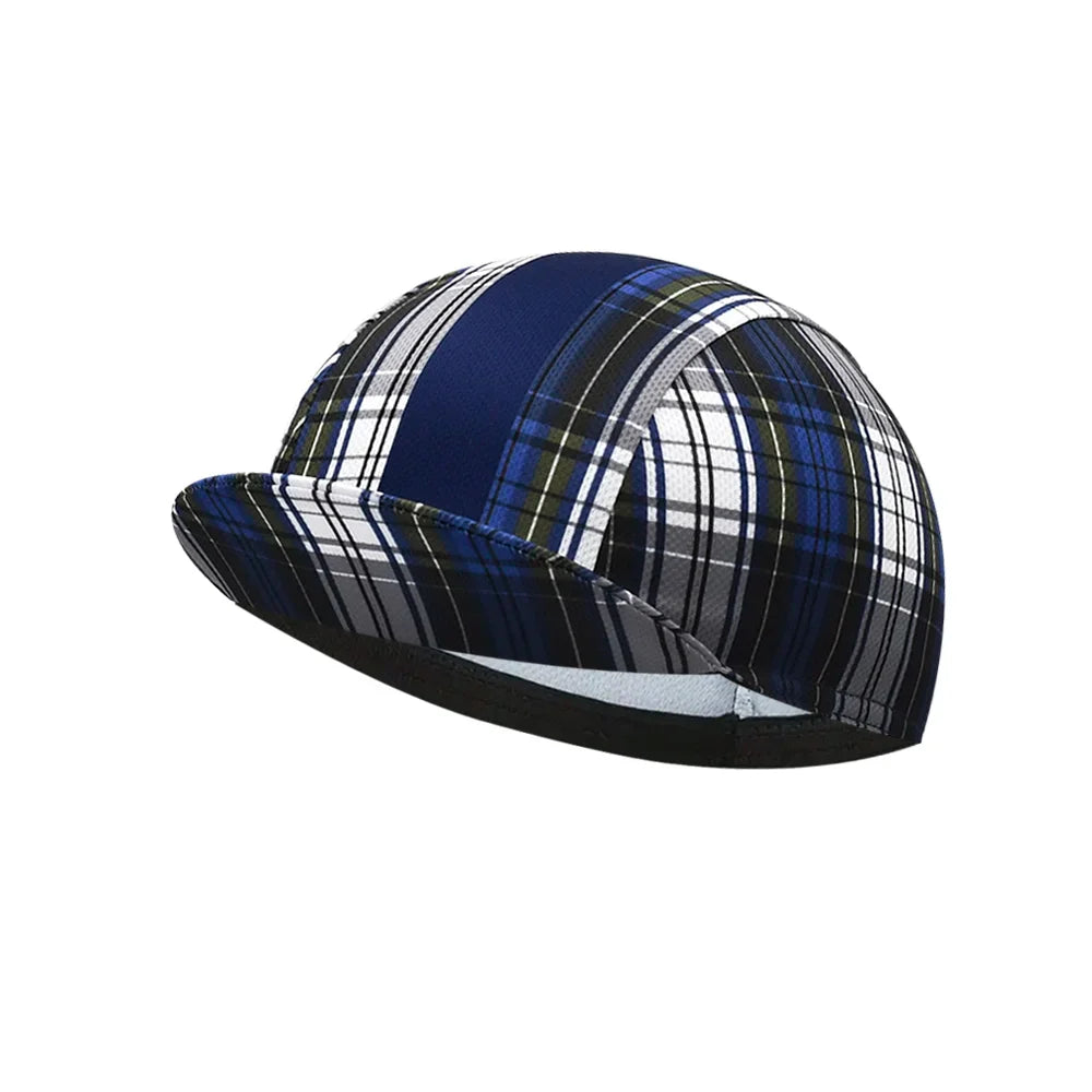 Hinault Tartan Cycling Cap