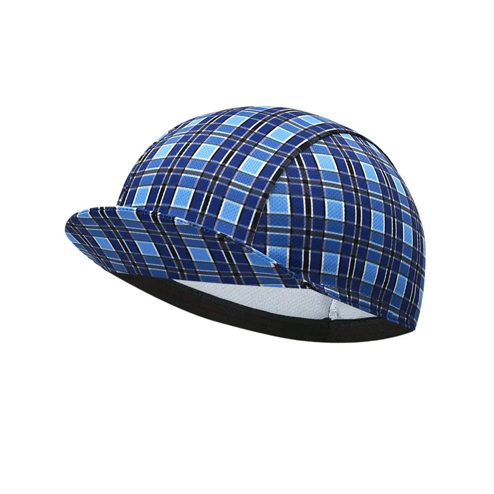Hinault Tartan Cycling Cap