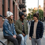 Holy Crosses Winter Knitted Beanie