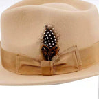 Howard Feathers Wool Fedora Hat