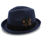 Huber Feather Wool Homburg Hat