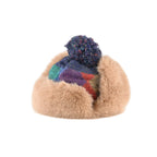 Hudson Plaid Winter Knit Bomber Hat