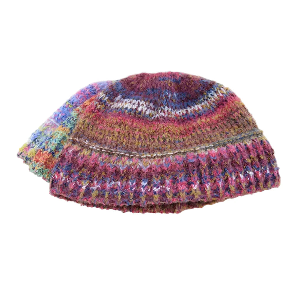 Hudson Winter Knitted Multicolor Beanie