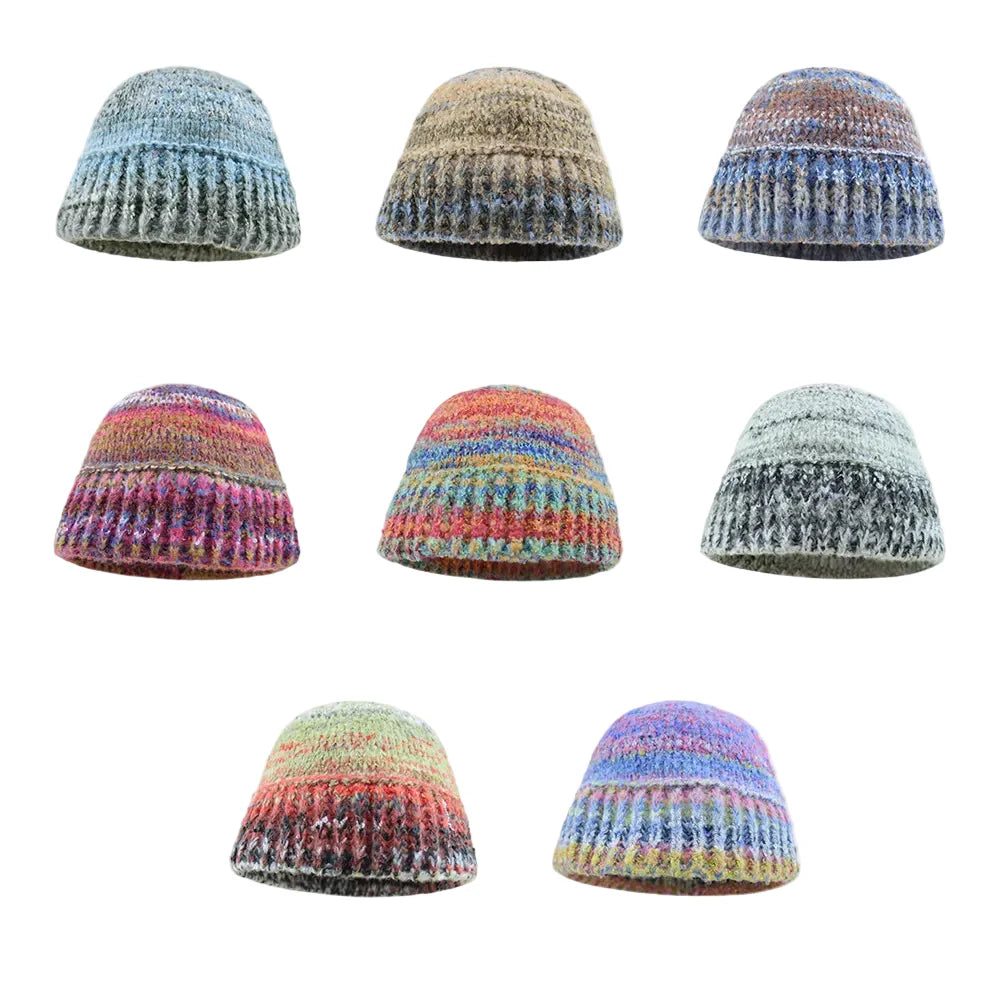 Hudson Winter Knitted Multicolor Beanie
