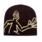 Humanoid Alien Winter Beanie