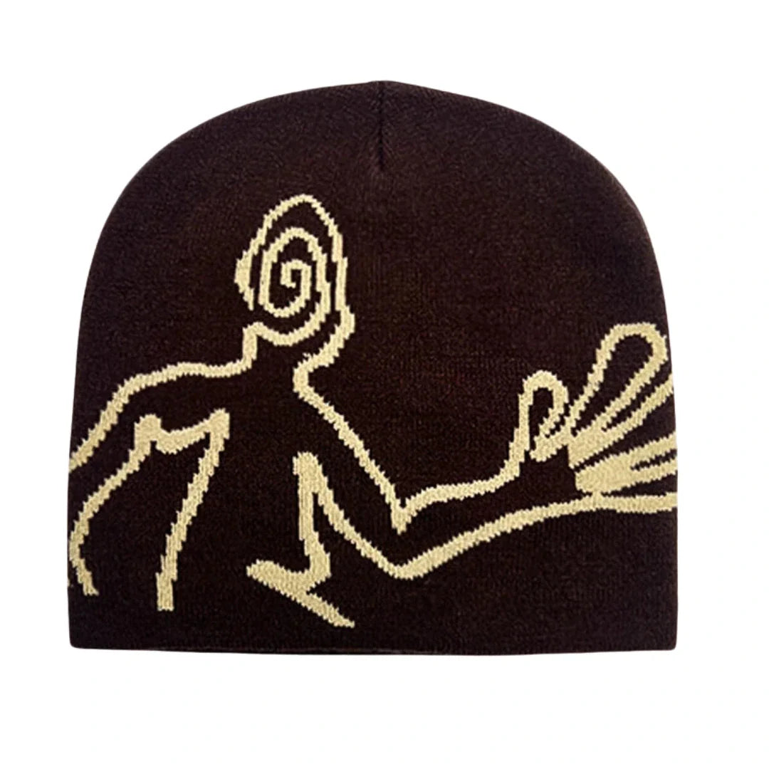 Humanoid Alien Winter Beanie