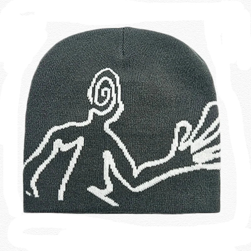 Humanoid Alien Winter Beanie