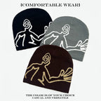 Humanoid Alien Winter Beanie