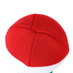Hungary Flag Colors Striped Beanie
