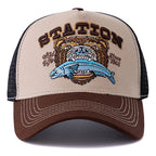 Hunting Bear Station Trucker Cap