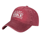 I'm Just Mike Doing Mike Things Denim Baseball Cap