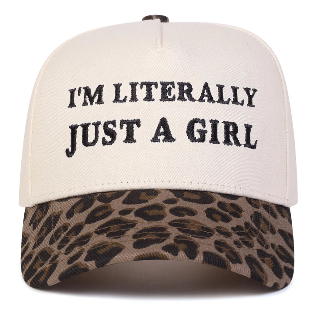 I'm Literally Just a Girl Woman Baseball Cap