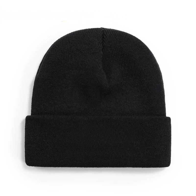 Lightweight custom printed logo beanie for winter