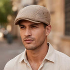 Illinois Washed Cotton Adjustable Flat Cap