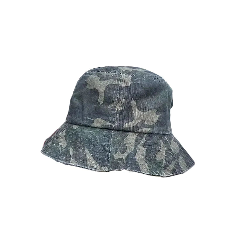 Indiana Camouflage Washed Cotton Bucket Hat