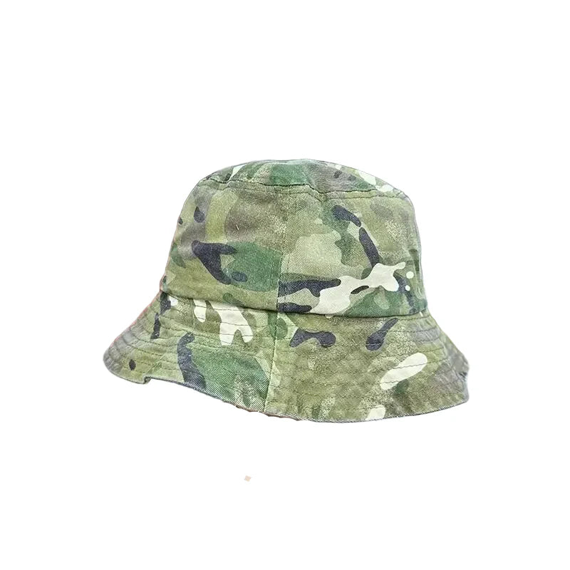 Indiana Camouflage Washed Cotton Bucket Hat