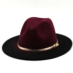 Indie Color Gradient Fedora Hat