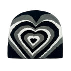 Infinite Hearts Knitted Beanie