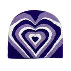 Infinite Hearts Knitted Beanie