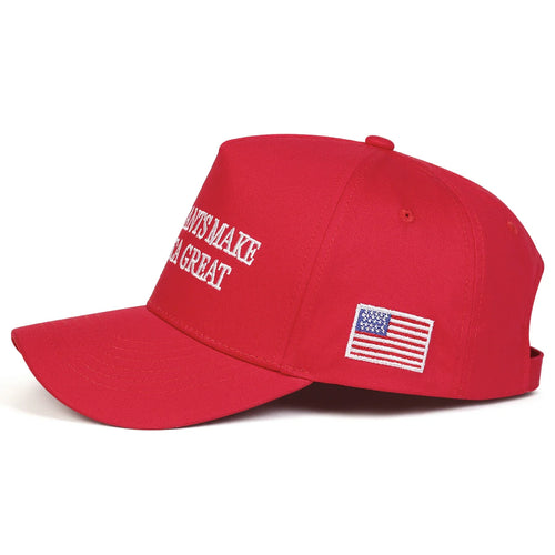 Red Baseball Cap