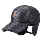 Iowa Winter Padded Waterproof Earflaps Baseball Cap