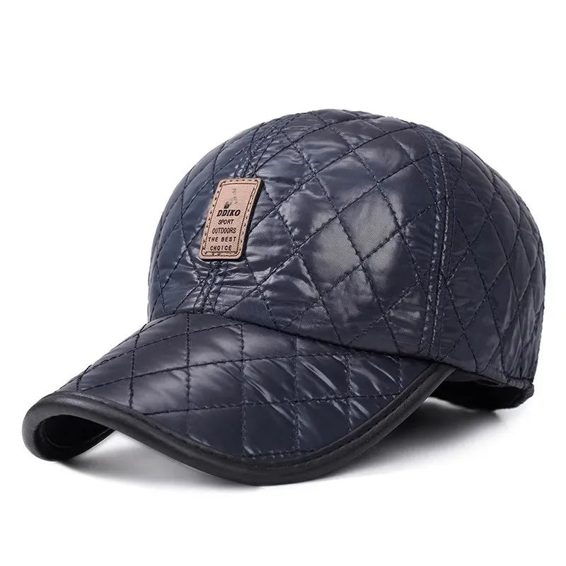 Iowa Winter Padded Waterproof Earflaps Baseball Cap