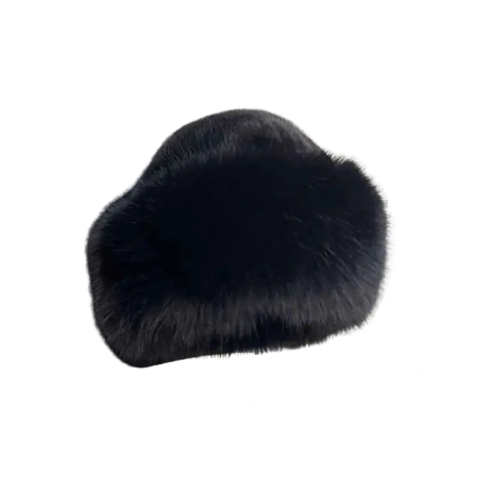 Iowa Winter Women Thick Fur Russian Bucket Hat