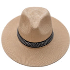 Ipanema Summer Straw Fedora Hat