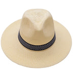Ipanema Summer Straw Fedora Hat