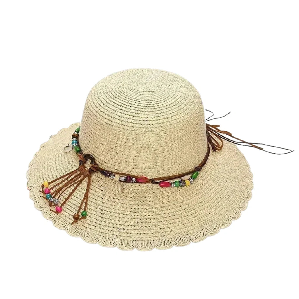 Ipanema Sun Straw Wide Brim Bucket Hat